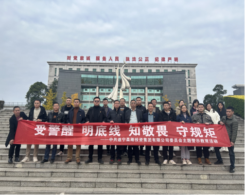 中共遂宁柔刚投资集团有限公司委员会开展“受警醒、明底线、知敬畏、守规矩”警示教育活动